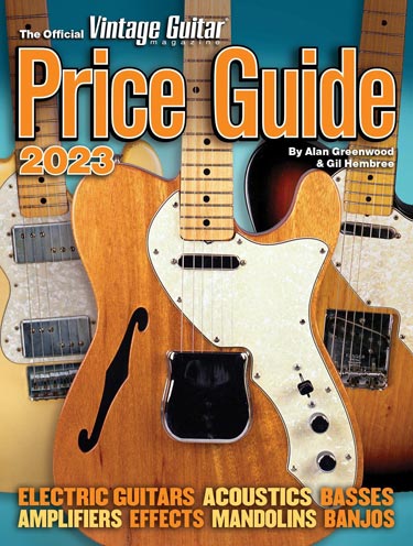 2023 Official Vintage Guitar Magazine Price Guide